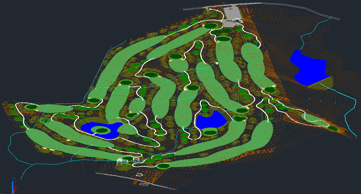 John F Yuhas Golf Course Architecture Golf Course Design Golf Course Planning